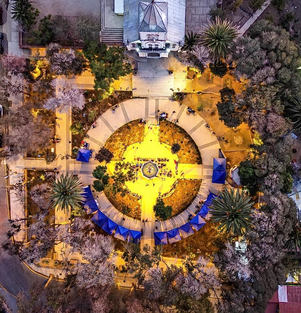 Plaza de Pisco Elqui ya cuenta con luminarias con estándares internacionales para protección de los cielos