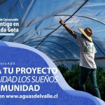 Últimas semanas para postular al Fondo Concursable “Contigo en Cada Gota” de Aguas del Valle