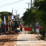 Un 80% de avance presenta la renovación de redes que realiza Aguas del Valle en Avenida Juan Cisternas