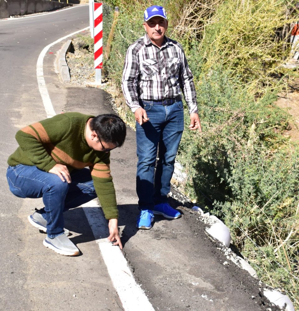 Tramo Hurtado-Las Breas: Vecinos de Río Hurtado disconformes por trabajos de pavimentación en ruta D-595
