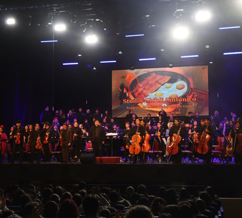 Academia PAC conquista Viña del Mar con concierto Studio Ghibli Sinfónico