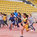 Liga de Atletismo Escolar se vivió con todo en el Francisco Sánchez Rumoroso