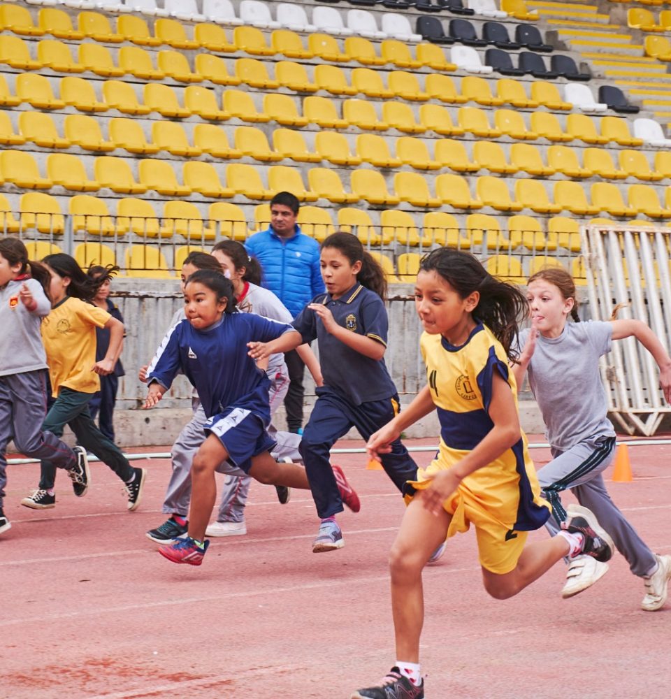 Liga de Atletismo Escolar se vivió con todo en el Francisco Sánchez Rumoroso