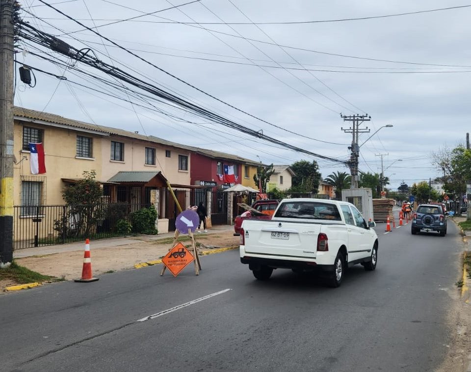 Aguas del Valle inicia segunda etapa de renovación de alcantarillado en Avenida Alessandri de Coquimbo