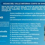 Aguas del Valle informa corte de emergencia en Tongoy