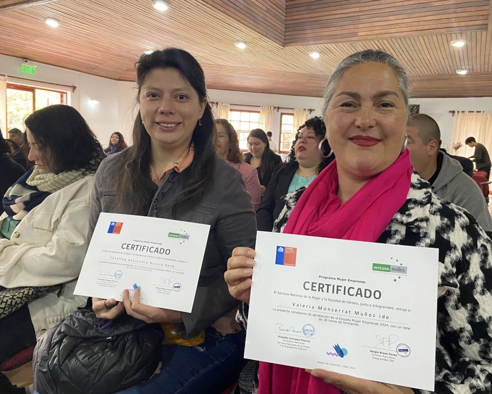 SernamEG Coquimbo certificó a más de 60 mujeres de la Escuela “Mujer Emprende” 2024